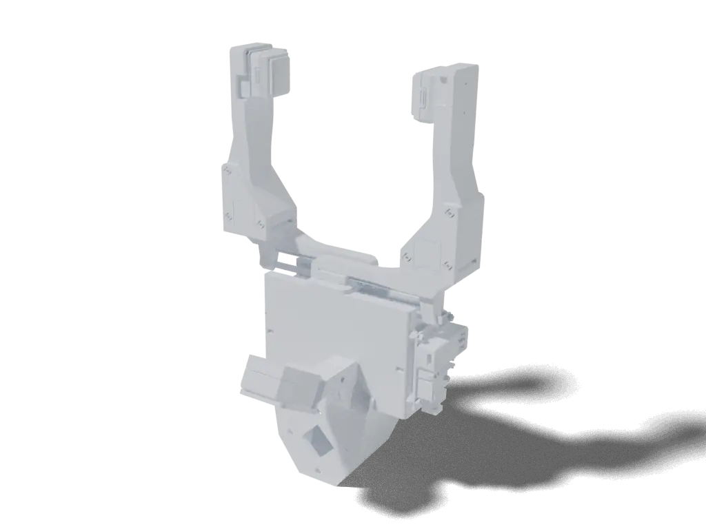 Actuated UMI Gripper, 3D render from the project's source files
