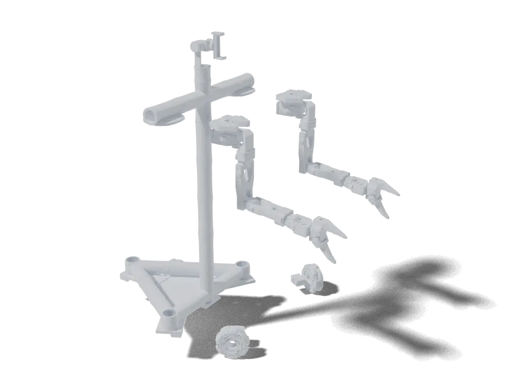 Bambot, 3D render from the project's source files
