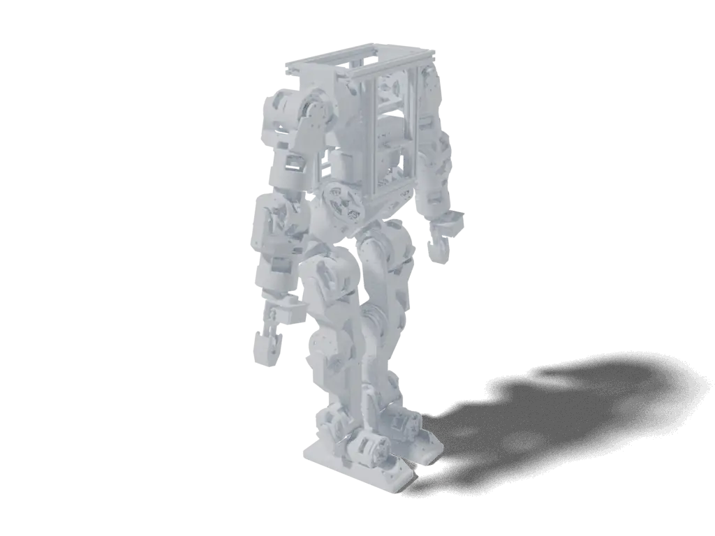 Berkeley Humanoid Lite, 3D render from the project's source files