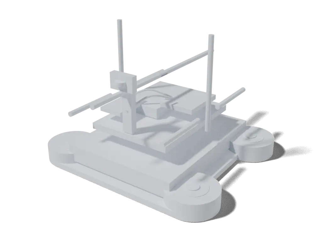 DonkeyCar, 3D render from the project's source files