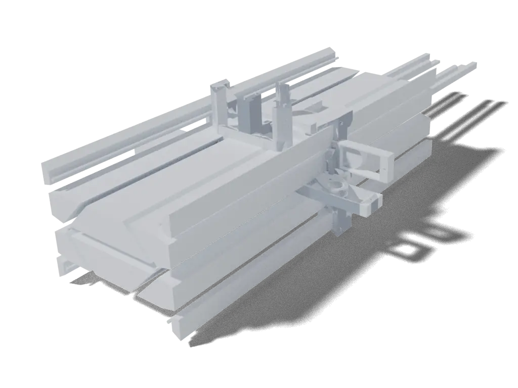 ESP32 Small Robot Dog (SovGVD) source parts, 3D render (not the assembled robot)
