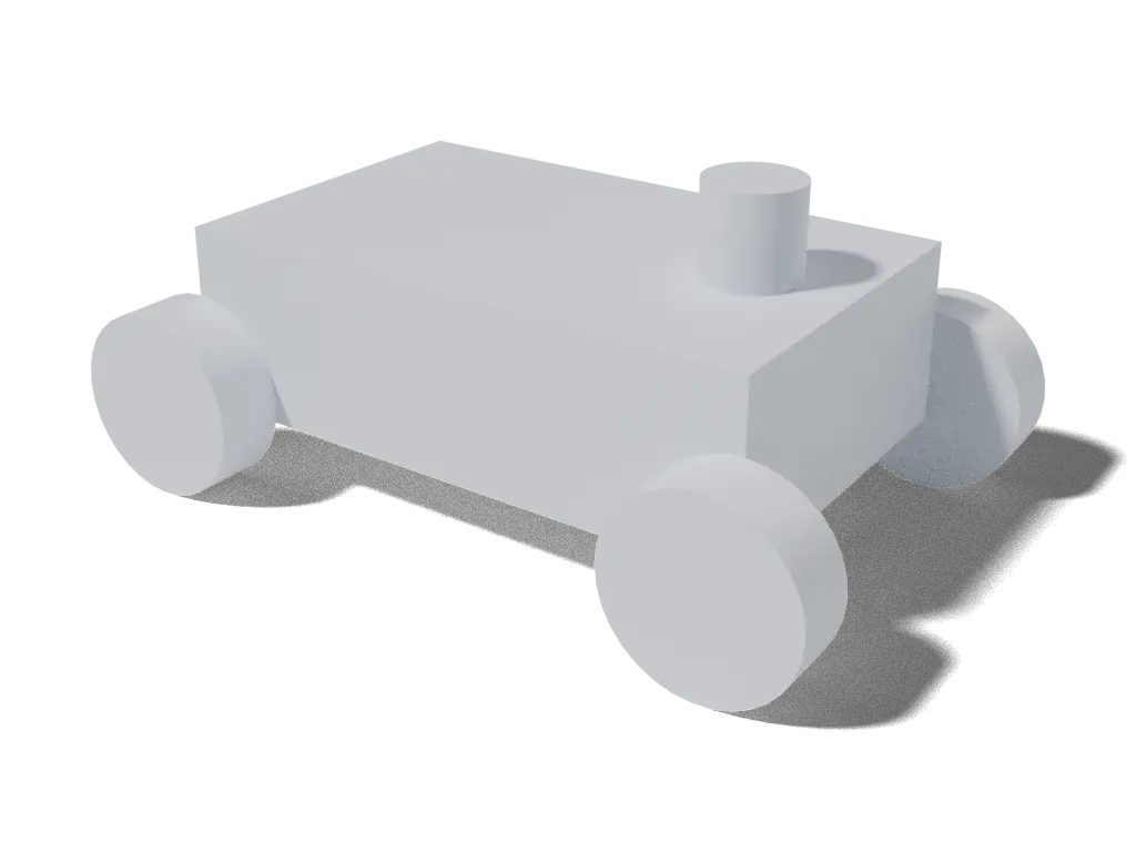 F1TENTH, 3D render from the project's source files
