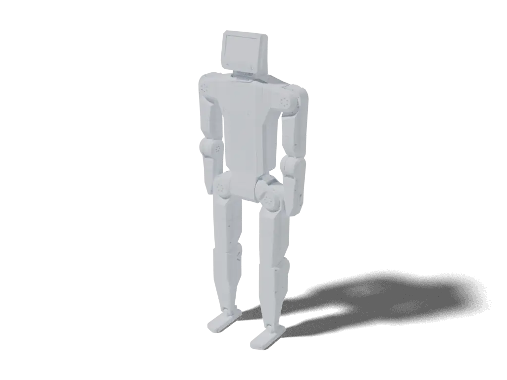K-Scale K-Bot, 3D render from the project's source files