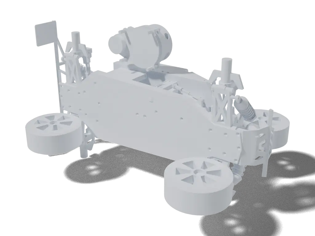 MuSHR, 3D render from the project's source files