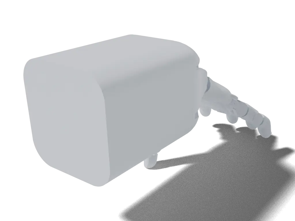 ORCA Hand, 3D render from the project's source files