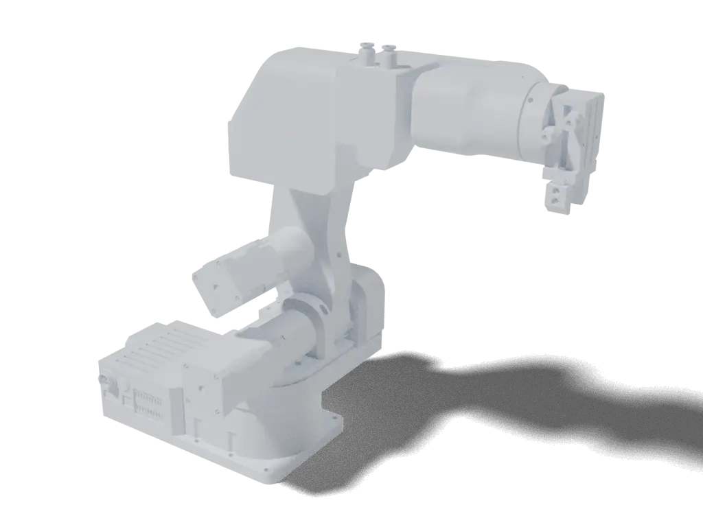 PAROL6 Desktop Robot Arm, 3D render from the project's source files