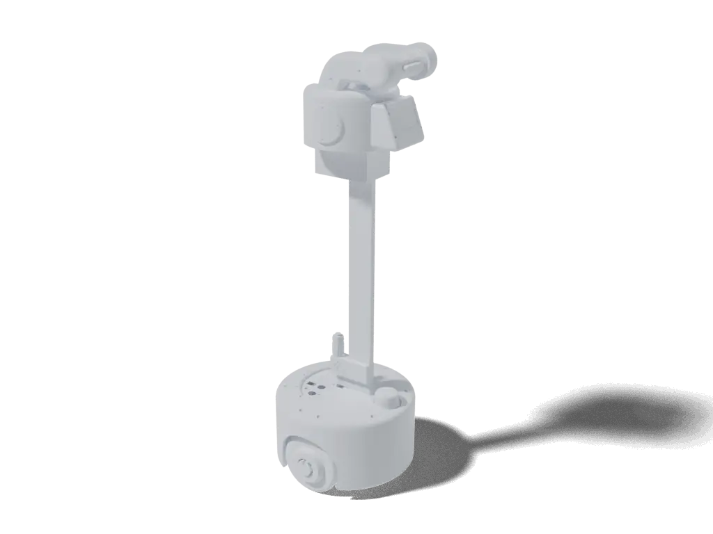 ReallyUsefulRobot, 3D render from the project's source files