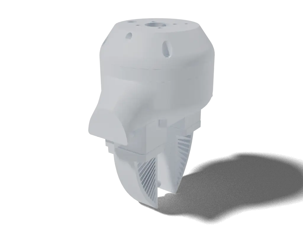SSG-48 Adaptive Electric Gripper, 3D render from the project's source files