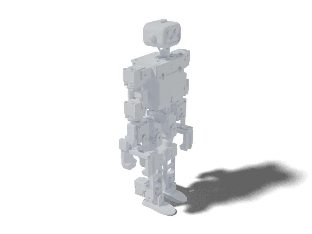 ToddlerBot, 3D render from the project's source files