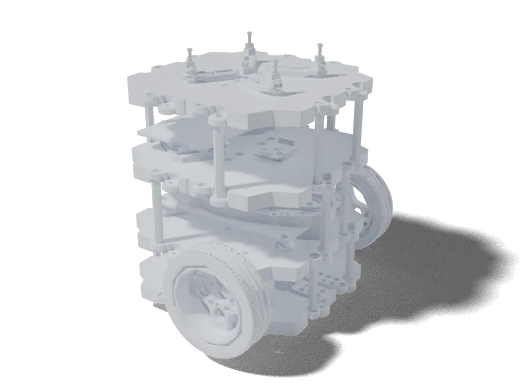 TurtleBot3, 3D render from the project's source files